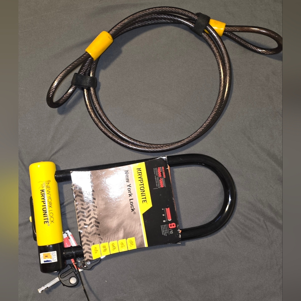 Bike Lock: Bike U-lock Heavy Duty Anti-Theft Security